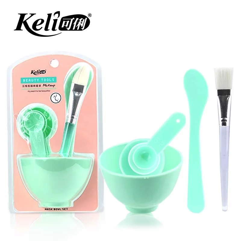 

2020 hot sale face mask bowl brush and makeup beauty tools mask mixing bowl