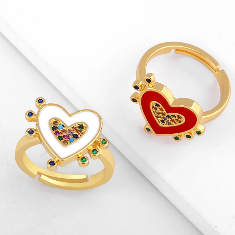 

Wholesale Ladys Ring Custom Personality Ring Fashion Copper Macrame Rings