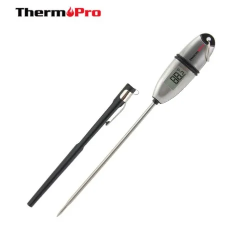 

Cheapest Thermopro TP02S Digital Instant Read Meat Thermometers for Cooking, Silver