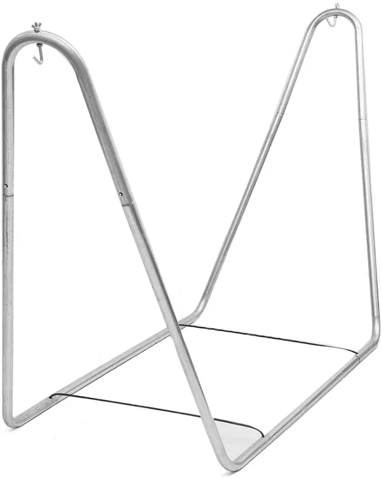 WOQI Outdoor Wholesale Heavy Duty Steel Stainless Steel Single Person Hammock Stand Brackets