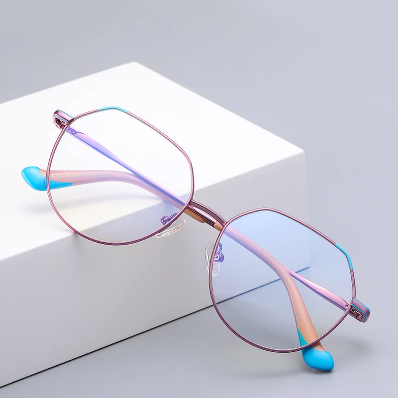 

Twooo 3013 Fashion Women Alloy Frame Blue Light Blocking Glasses