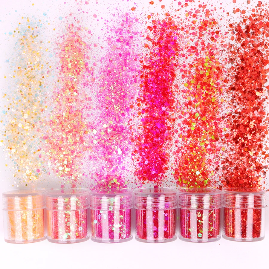 

Instagram Low Price Hot selling Body Glitter Holographic Bulk Glitter Nail Art, 48 colors available