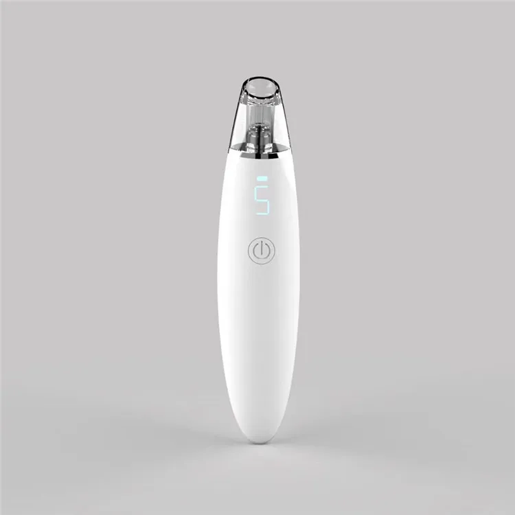 

portable suction electric pore extractor beauty machine skin cleaner facial blackhead remover vacuum, White
