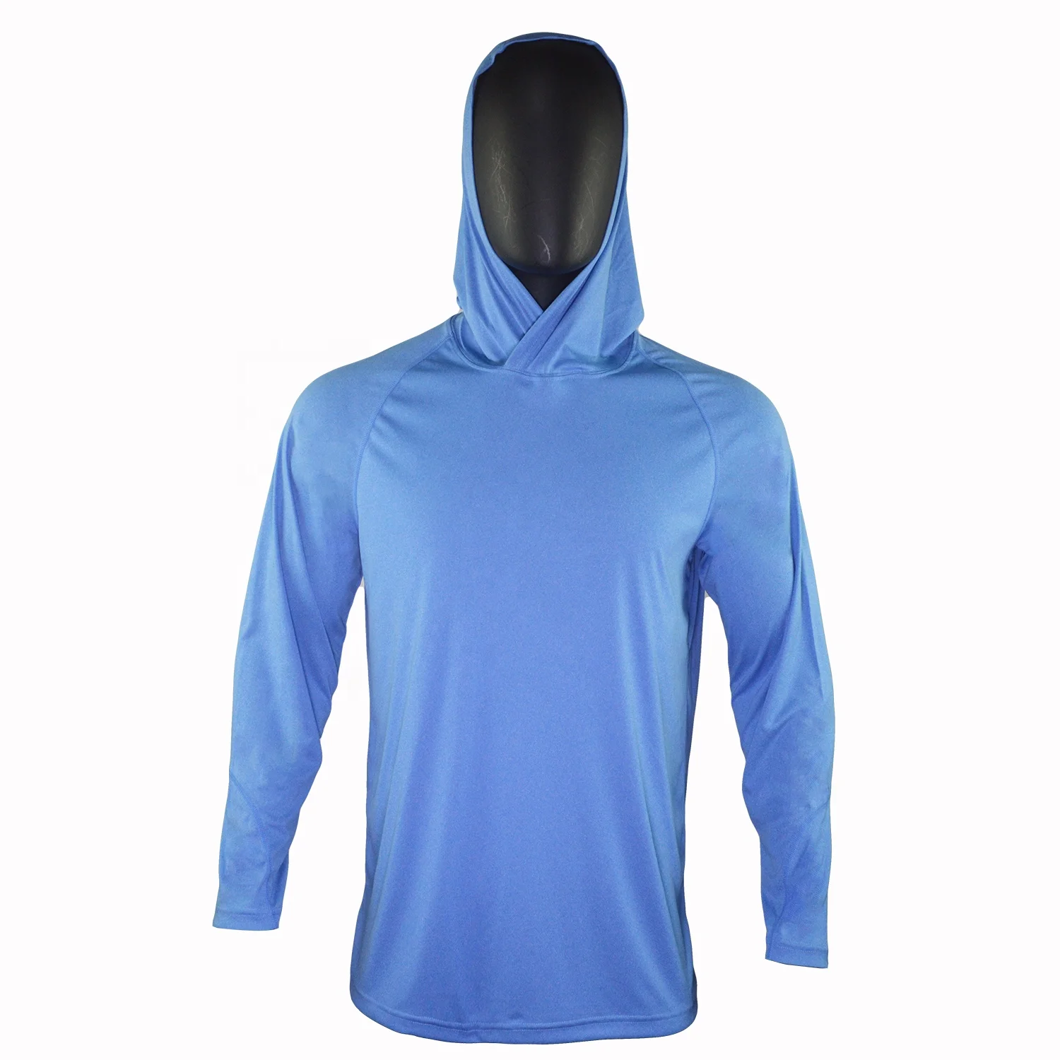 UVBAN High Performance Lightweight UV Unisex Protection Hoodie Fishing Shirts SPF50 100% Polyester Plus Size Breathable