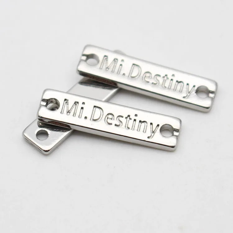 
custom garment logo brand name tag for clothing 