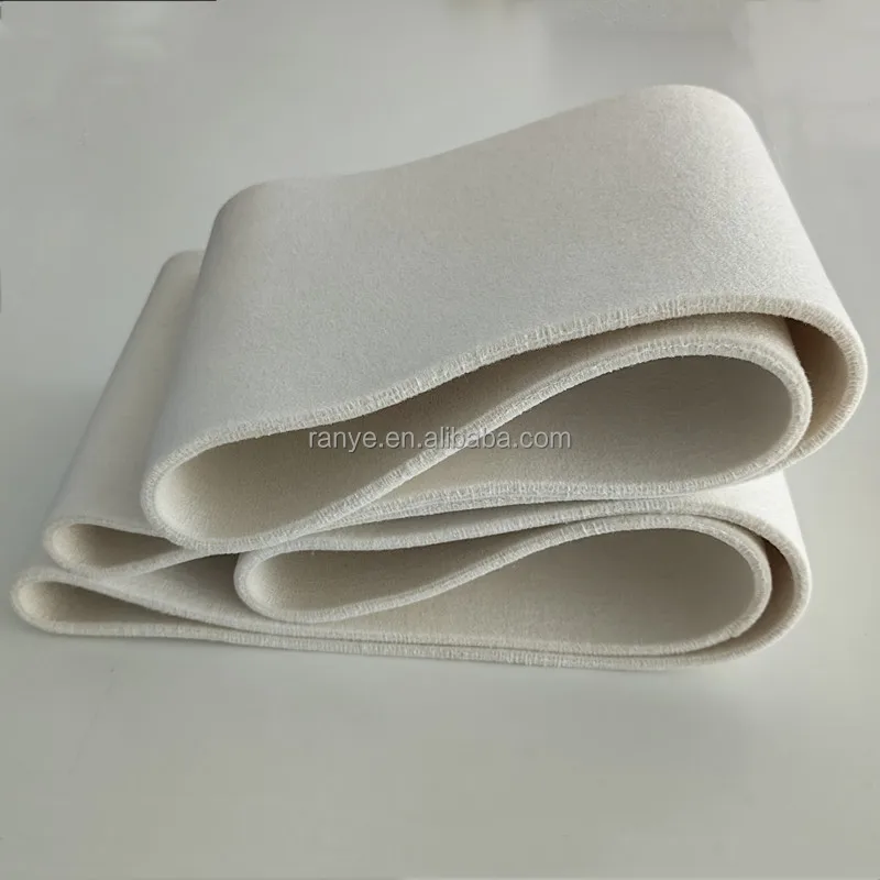 RY 5mm Woolen Endless Felt Conveyor Belt for Bakery Belts Polish Belt