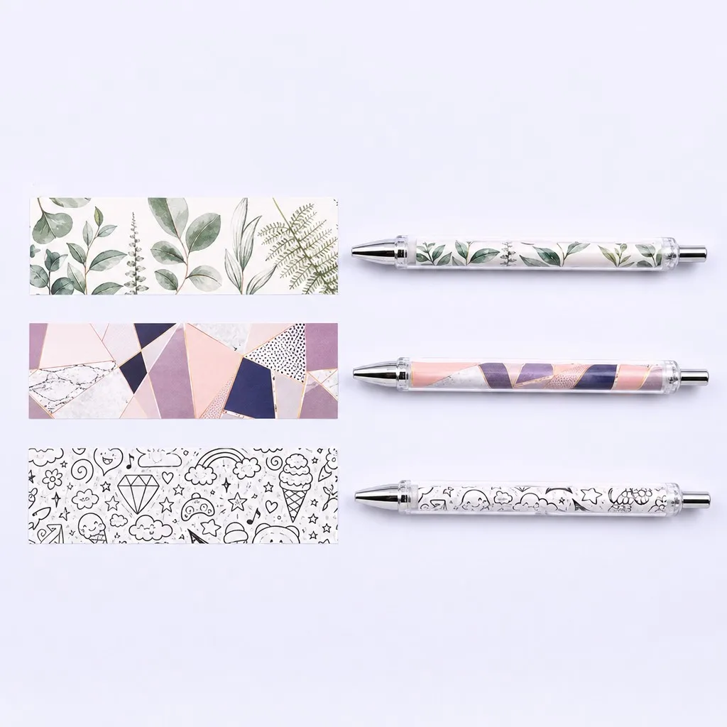 2D Custom Print Film vs 3D Assembled Pen