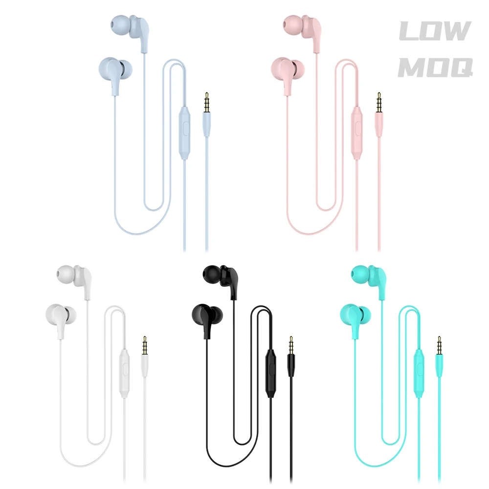 

Wholesale Colorful Best Noise Reduction Mobile Phone Earphone with Microphone Wired Headset Noise Cancelling,microphone 3.5 1.2M