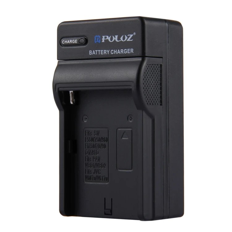 

PULUZ US Plug Battery Charger for Sony NP-F550 F570 F750 F770 F950 F970 Battery