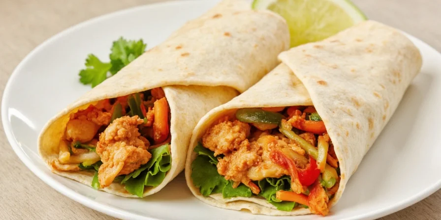 Thai Chicken Wrap