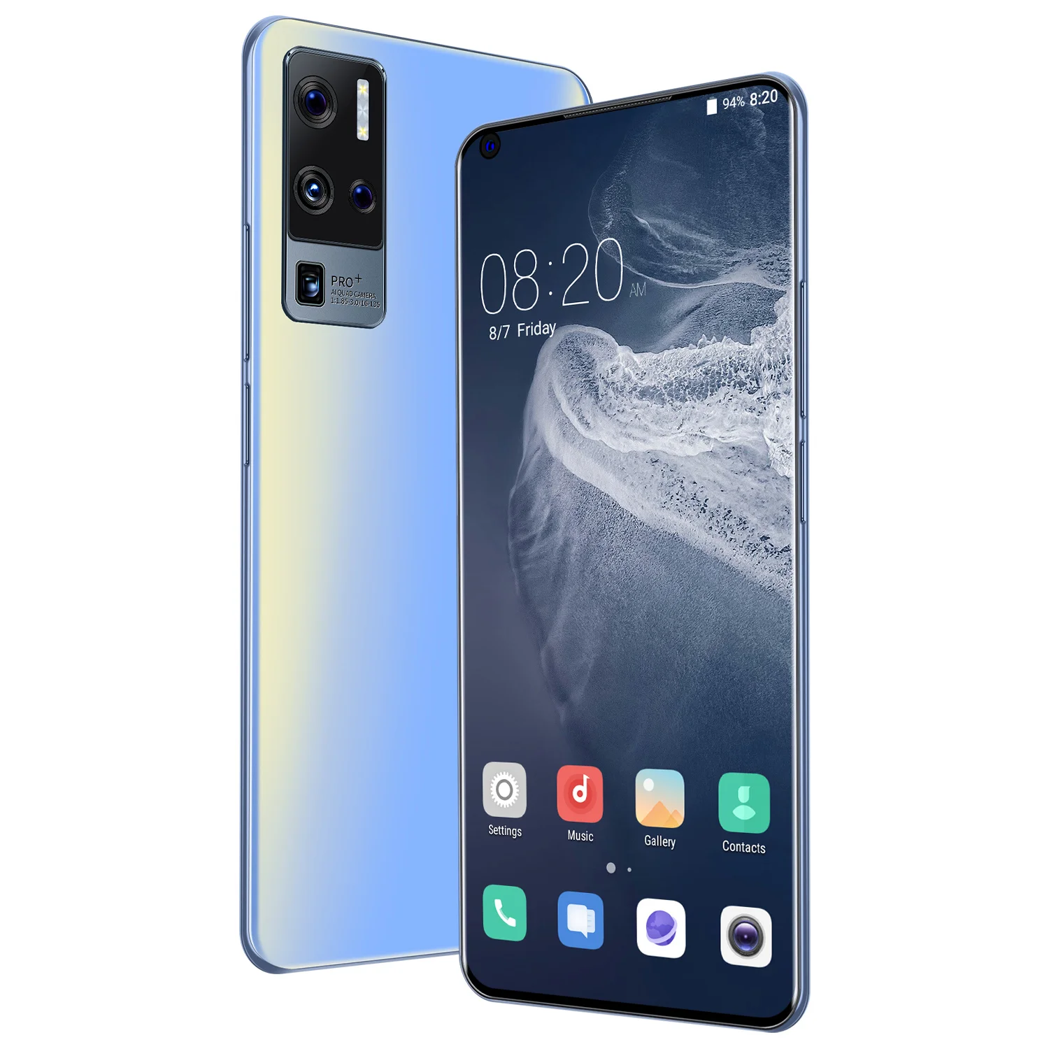 

New X50 Pro+ Full Display 7 inch 10 core 5G Android Smart Cellphone Mobile Phone