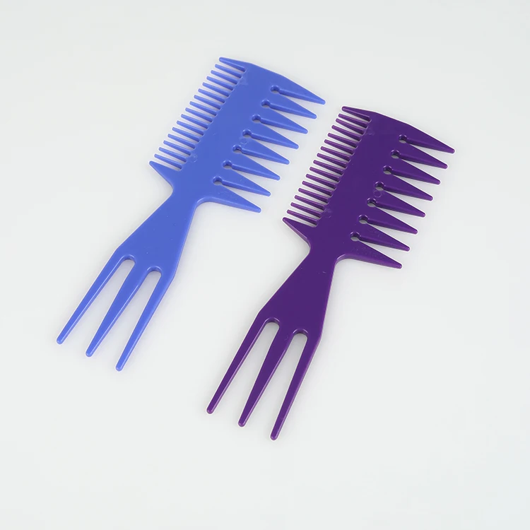 

OEM Wholesale Custom Logo Massage Brush 3 in 1 Carbon Fiber Comb Plastic Hair Comb Set Scalp Hair Brush, Pink, blue, purple, yellow,customized as pantone code