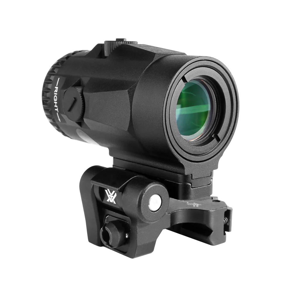

Tactical MICRO 3X Magnifier Scope Sight with Switch to Side QD Mount for Holographic Red Dot Sights