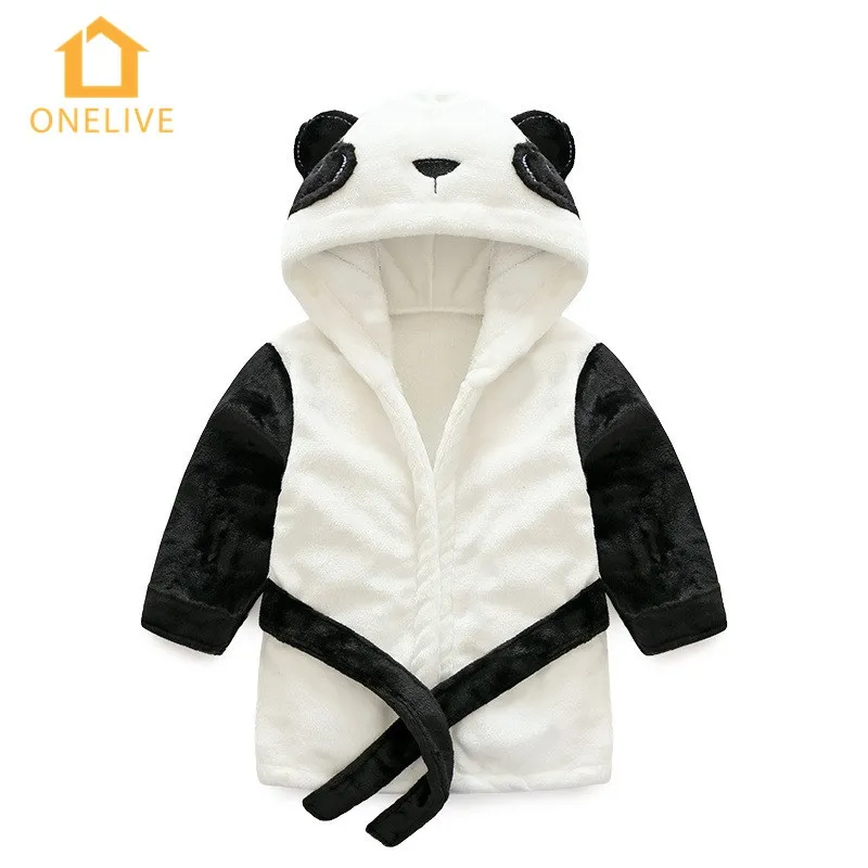 

animal children pajamas adult children zipper pajamas for women Panda bathrobe, As picture