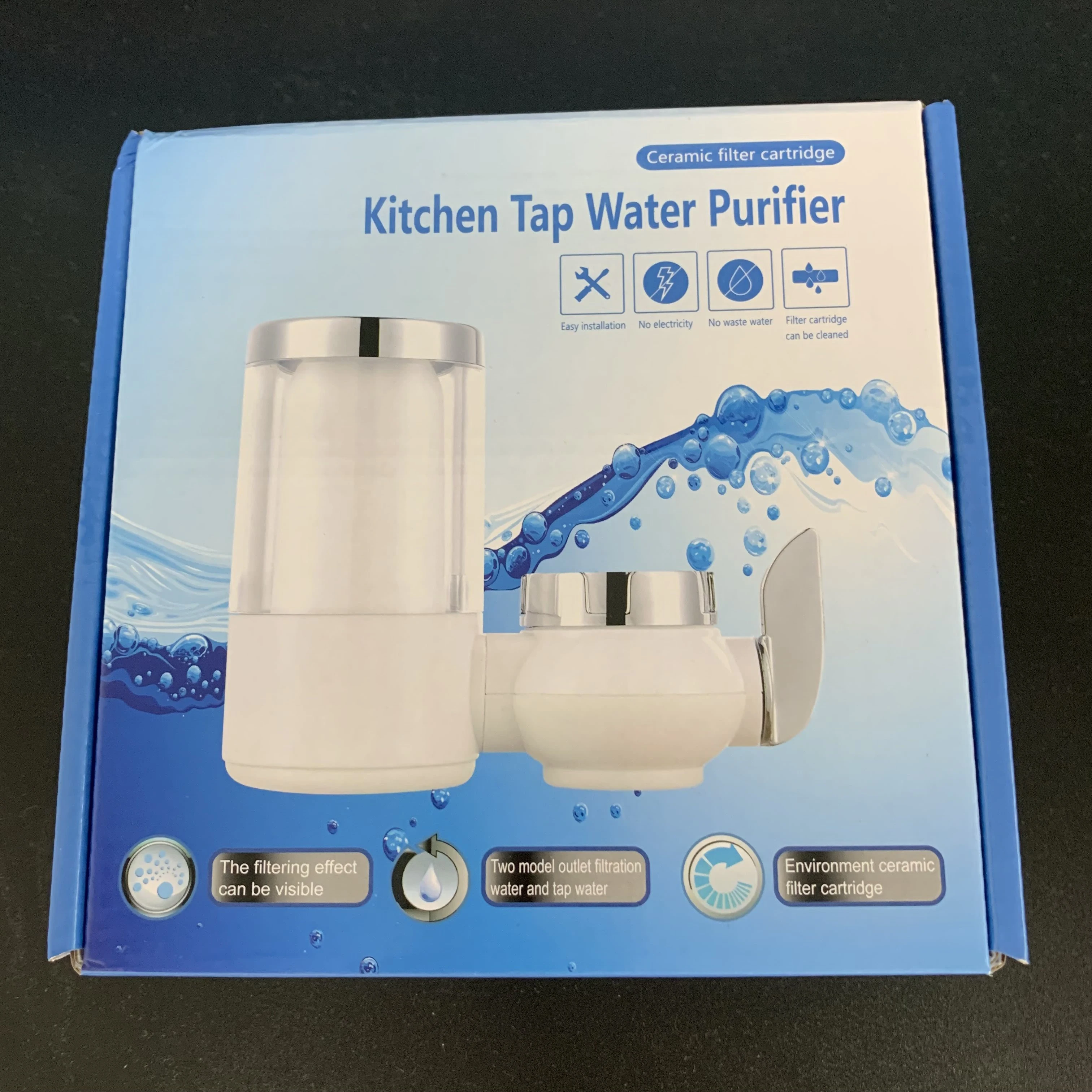 
Home 5 Micron Small Active Carbon Ceramic Faucet Tap For Kitchen Water Filter Replacement Cartridge Purifier 