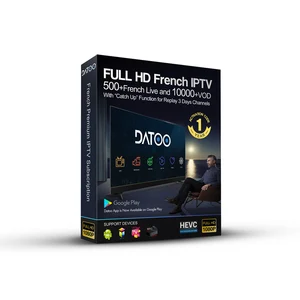 DATOO Timeshift IPTV 12 Months Subscription HD FHD Arabic and French Channels