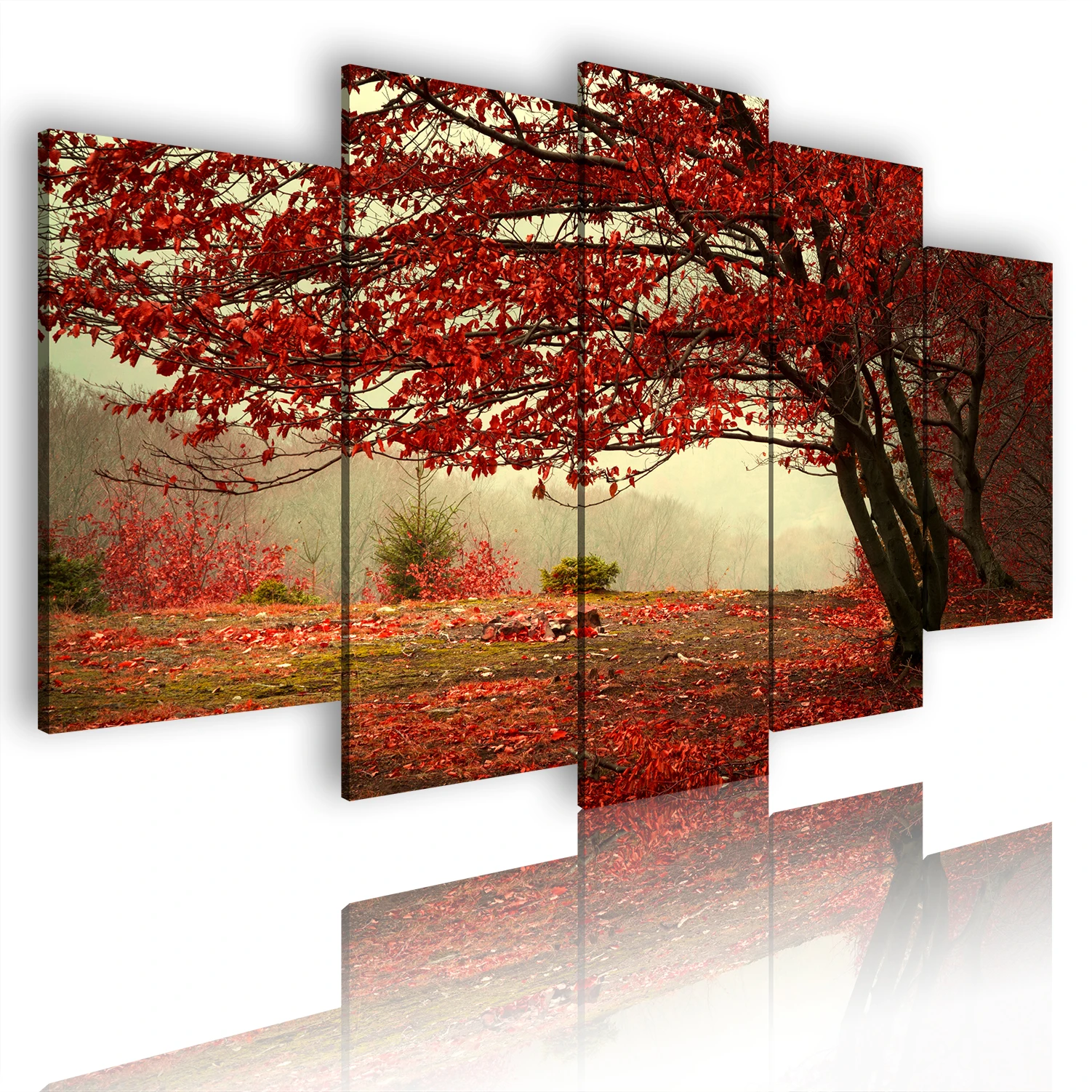 Canvas print stretched tree ph