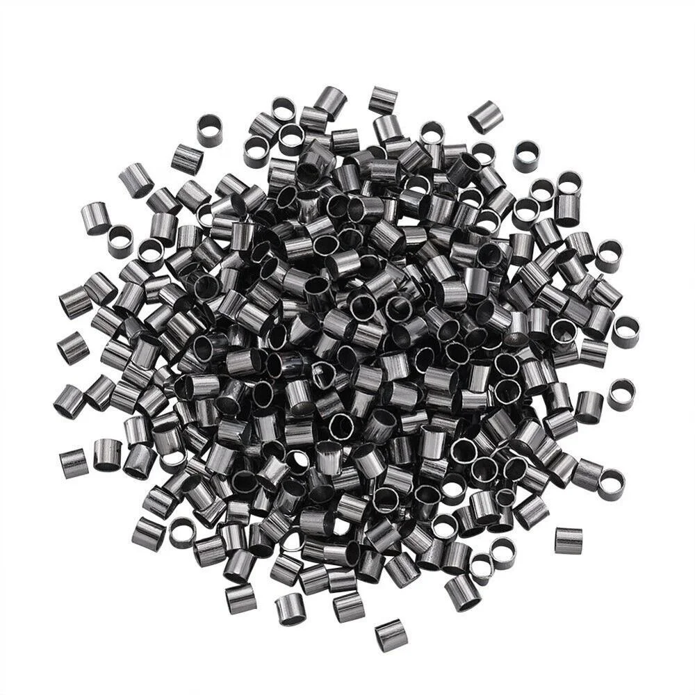 Brass Crimp Tube End Beads For Jewelry Crafts Making Buy Crimp Beads 4mm,End Cap Beads,Crimp