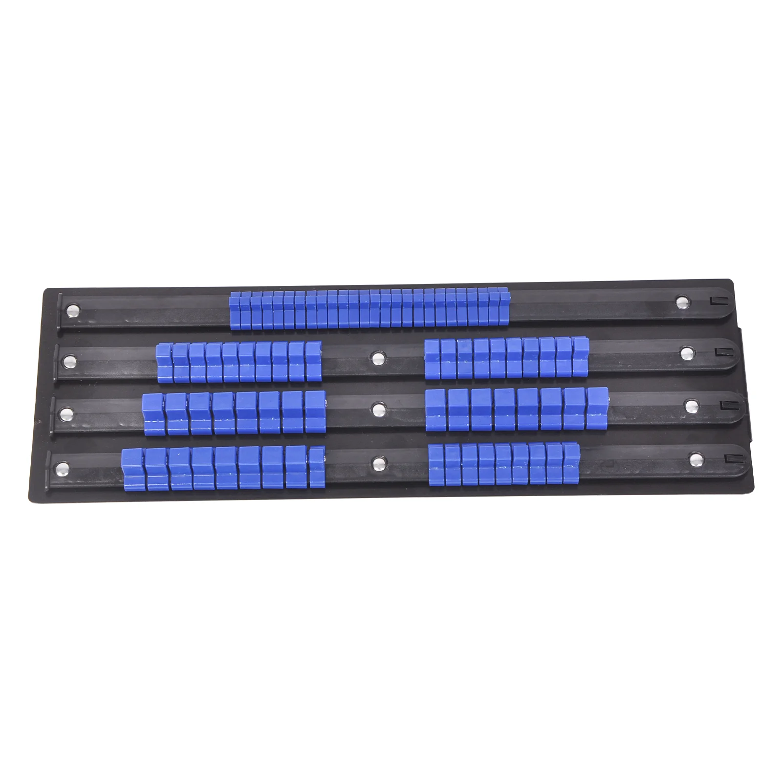 

Local stock in America! Winmax Rail Rack Holder Industrial ABS Mountable 1/4" 3/8" 1/2" 80 Socket Organizer Storage