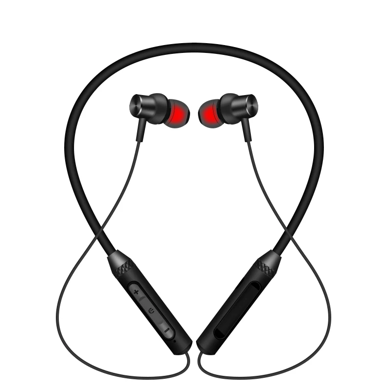 

Neckband Earphone With Mic Magnetic Wireless Headset For Sport Earbuds Headphones