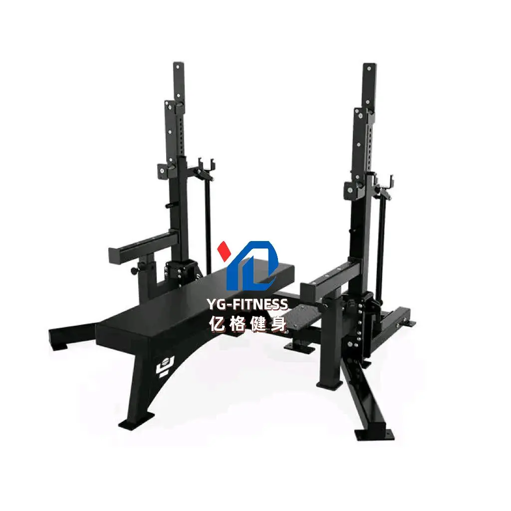 Competition-Level Powerlifting Gym Rack PD Squat Steering Fitness Multifunction Station with Steel Construction for Training
