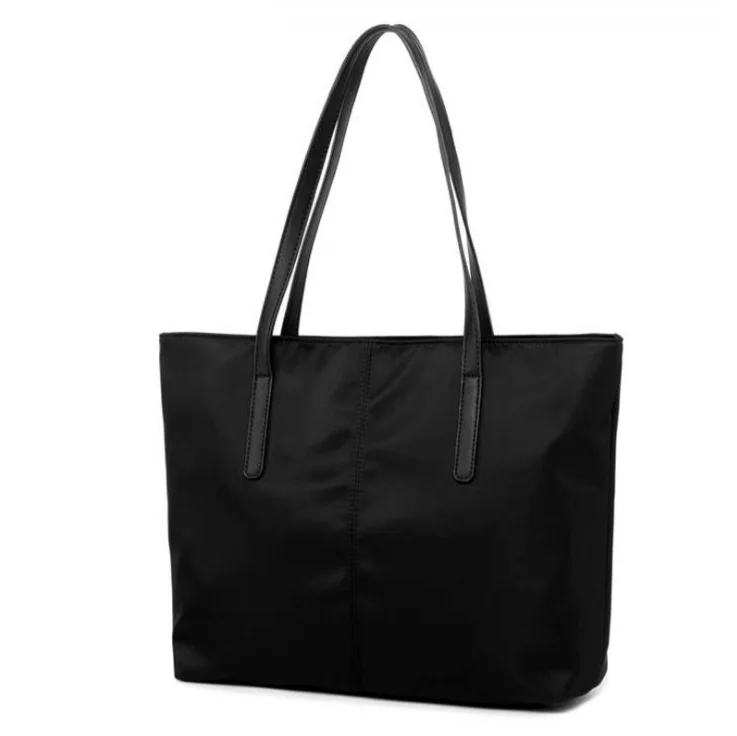 

2020 fashion large capacity tote bag canvas bag with leather trim Capacity Travel Bag Waterproof Ladies women handbag for girls, As pics