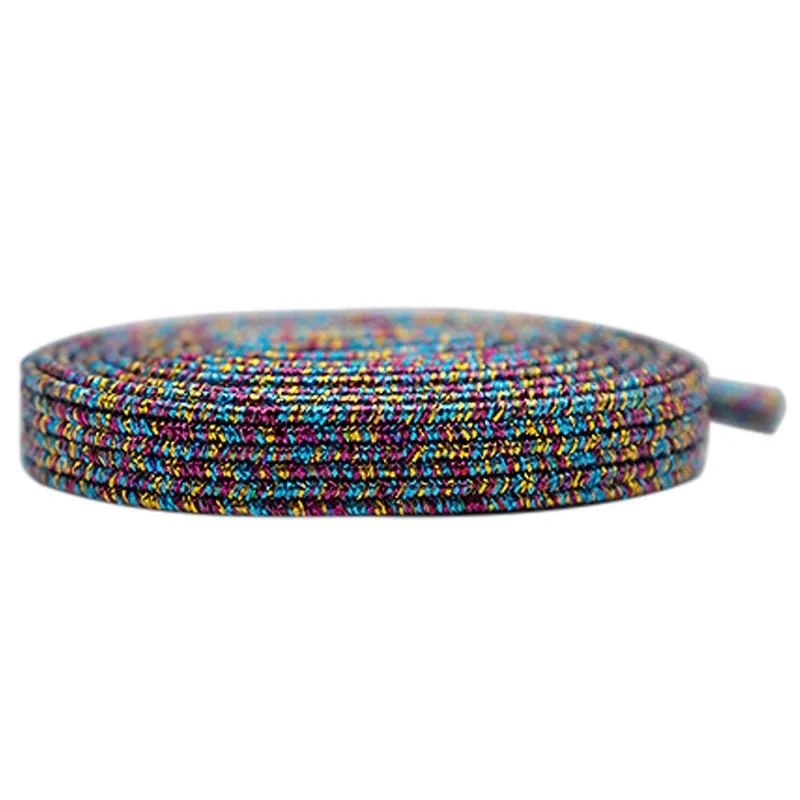 

Weiou Manufacturer Wholesale Hot selling Metal Wire Flat Elastic Rubber Band Support Custom Length And Width Shoe Laces, Customized