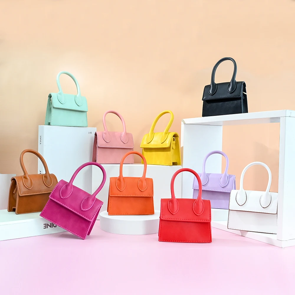 

Candy Color Supper Mini Crossbody Bags For Women 2020 Designer Fashion Shoulder Messenger Bag Ladies Keys Purses and Handbags, 5 colors