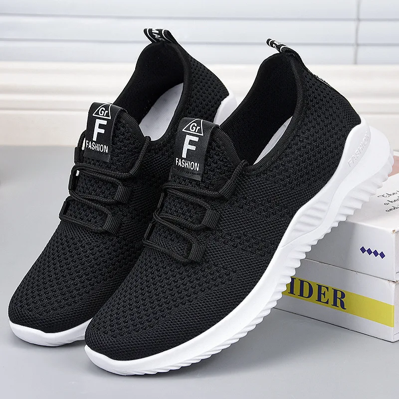 

New Fashion Low Price White Ladies Shoes Women Sneakers Running Walking Shoes Mesh Breathable Sports Casual Shoes for Women, 4 colors