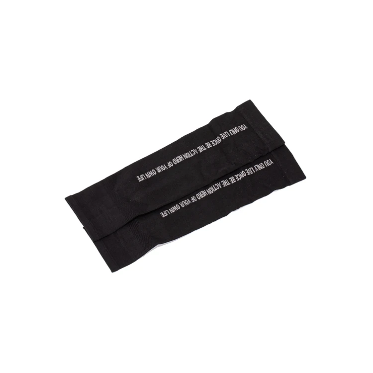 

Fashion sports arm sleeves UV protection ice silk sun protection letter pattern sleeves