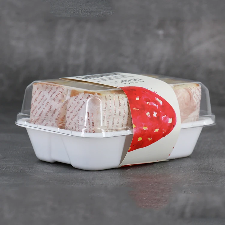 批发定制形状样式清除塑料吸塑盒容器蛋糕三明治 - buy 三明治盒包装