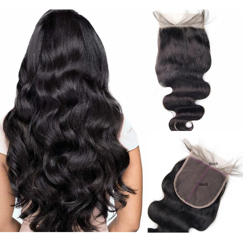 

Afro Kinky Wavy Curly Cuticle Aligned Virgin Hair Vendor 6*6 Hd Lace Closure