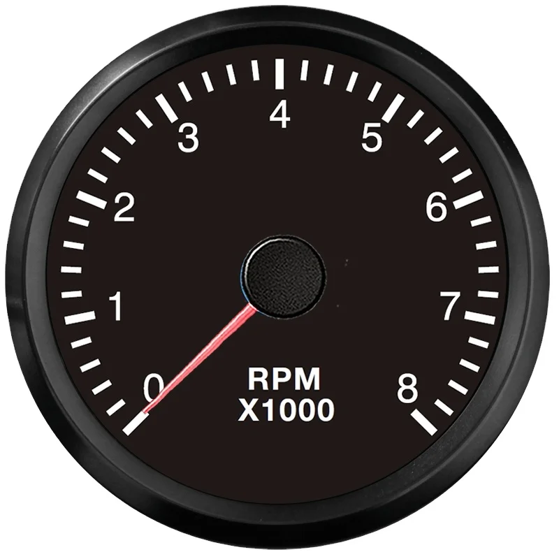 

52mm WiFi Tachometer RPM Gauge with programmable Tach ratio for motorcycle boat truck generator Diesel Gasoline Engine