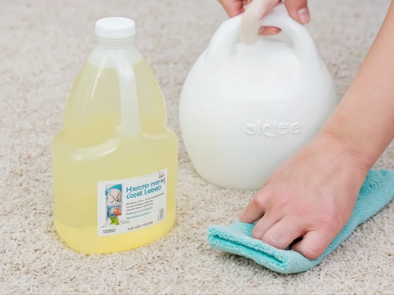 homemade carpet cleaner solution
