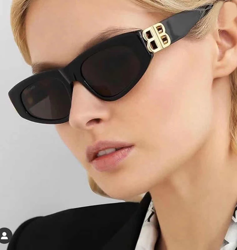 

2021 Wholesale Women Trend Square Sun Shades Sunglasses for Women an Men