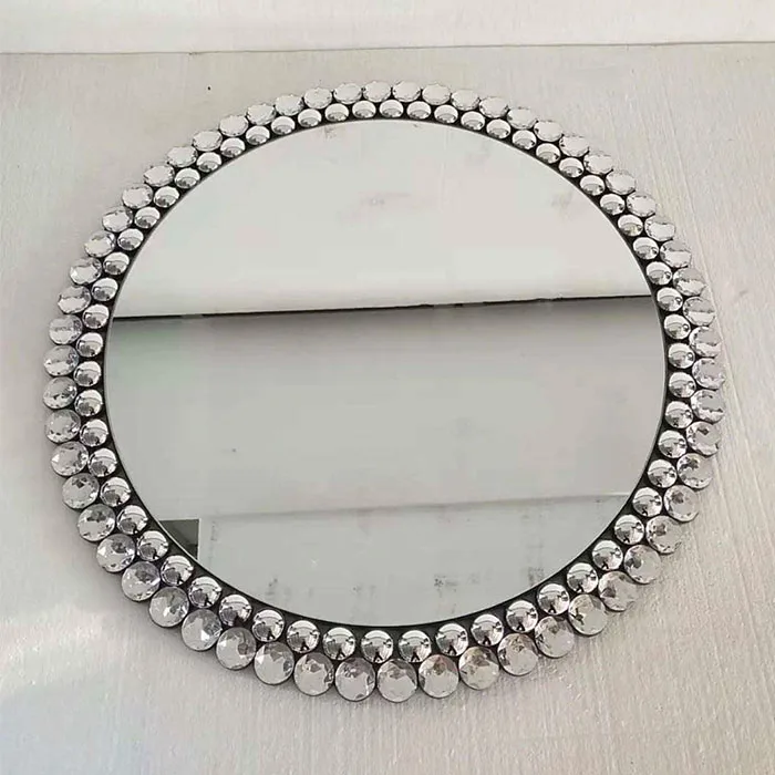 70cm Custom Simple Round Wall Mirror for Bedroom Bathroom Mirror Decor Home Wall Hanging Mirror