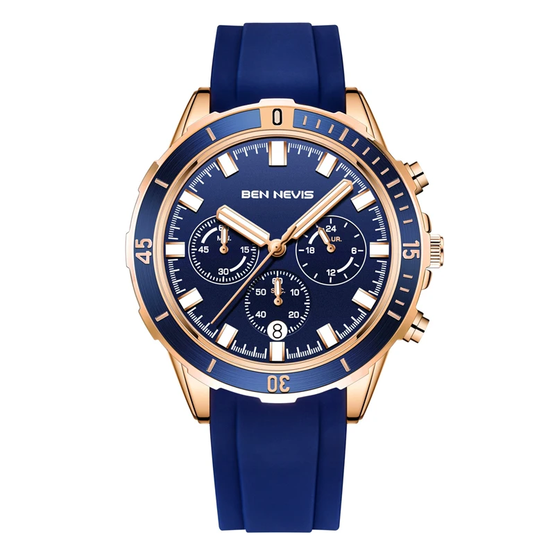 

2022 Fashion Casual Men's Quartz Watch Calendar Quartz Watch, 2 colors