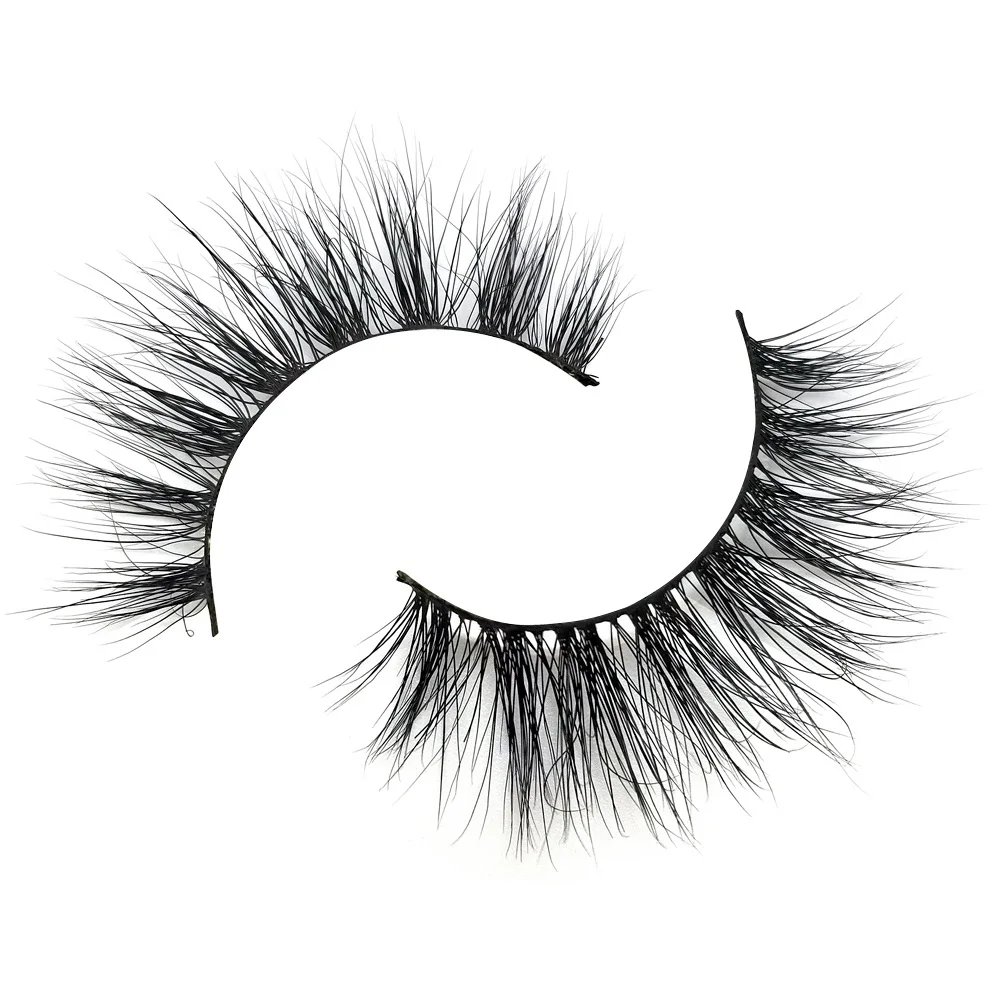 

AliLeader Wholesale Variety Real Mink Eyelashes 5D 25mm Mink Lashes Strip Mink Fur False Eyelashes Vendor, Natural color