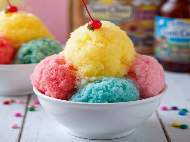 homemade snow cone syrup