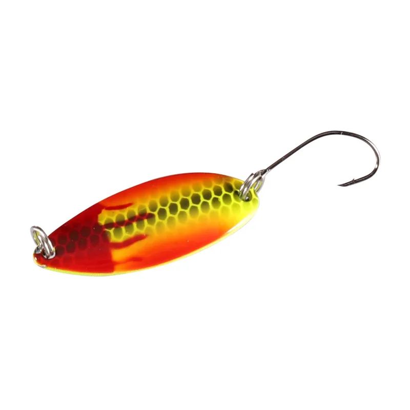 

Metal Spoon Fishing Bait 3g 5g Trout Spoon Lures, 5 colors