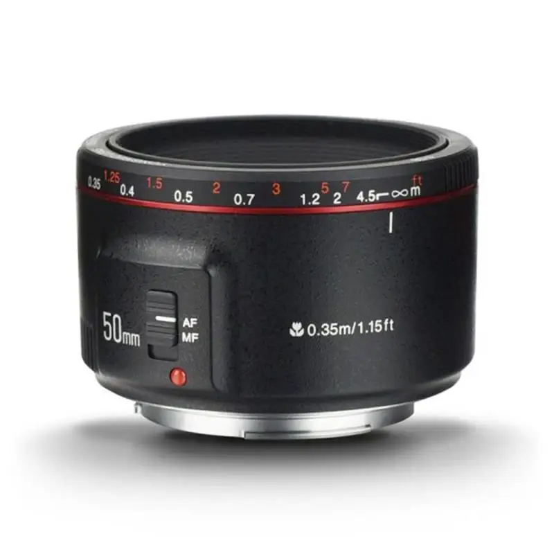 

Yongnuo for Lens YN50mm 50mm 1.8II EF EOS 50MM AF MF Camera Lens For T6 EOS 700D 750D 800D 5D Mark II IV 10D 1300D