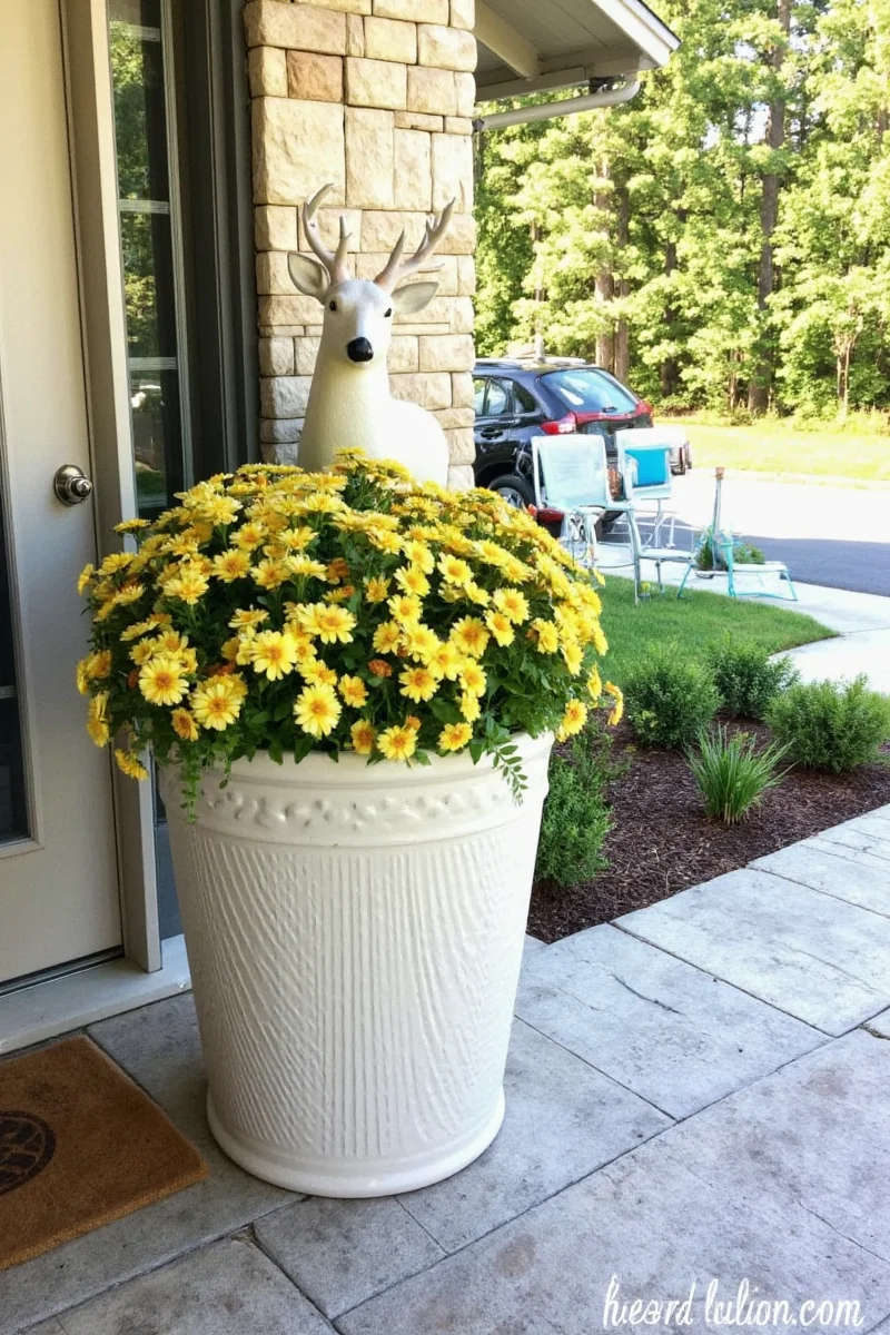 bucks and blossoms 7 hilarious ways to pet proof your outdoor deer decor