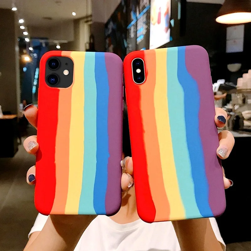 

Luxury Original Silicone Phone Case For 7 8 Plus For Cover For iphone 6 6S Plus X XS MAX XR 7 8 11 Cases Capa