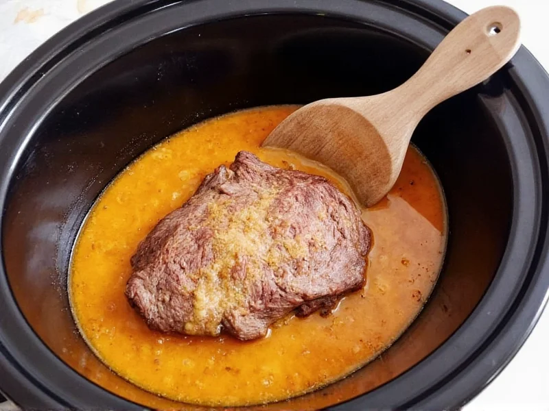 Perfect Crockpot Pot Roast with Onion Soup Mix Recipe