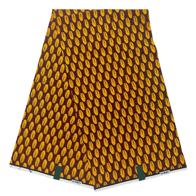 

Wholesale African Wax Fabric 100% Cotton Print Wax Fabrics Ankara Batik Nigerian Style 6 Yards/lot For Women Sewing Dress