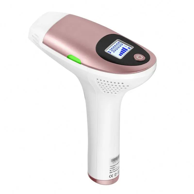 

IPL Laser Removal Device Machine Handheld Lady Epilator Permanent Portable IPL Hair Removal, Pink