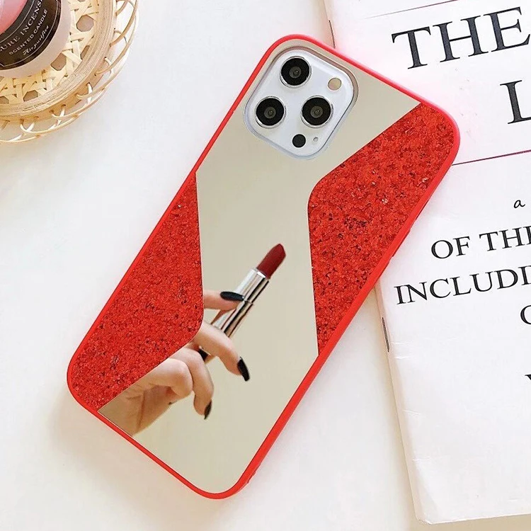 

Hot Sale For iPhone 13 Fashion Mirror Glitter Phone Guard Case, For iPhone 13 Pro 13 Pro max Trending Case Phone Back Cover