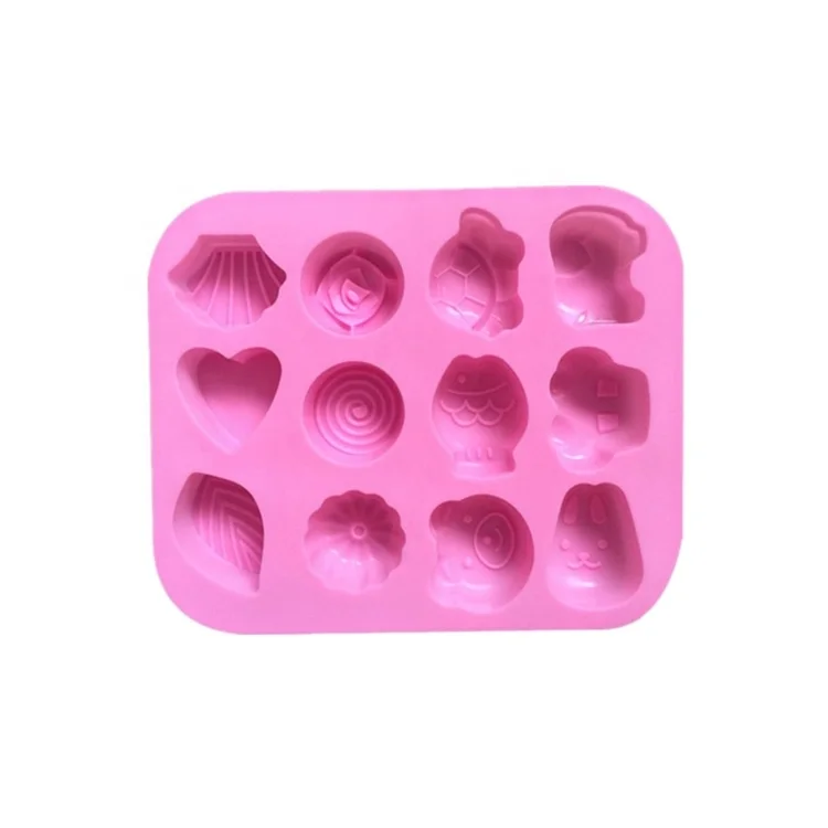 

Latest Shape Pop Eco-Friendly Silicone Tray Ice Cream Cake Mould, Customized colors