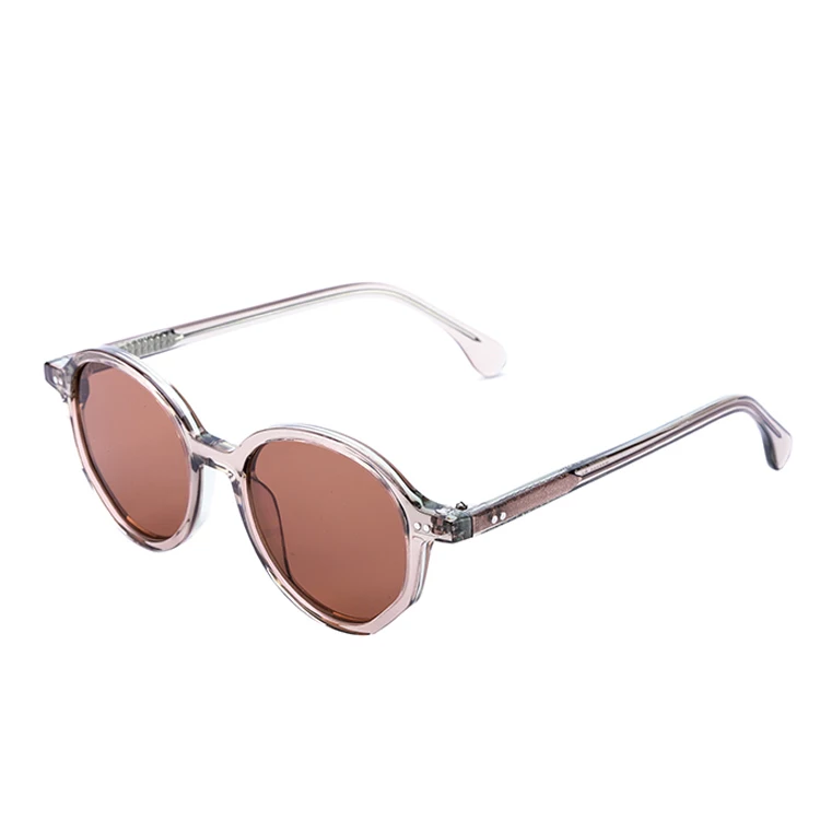 

BS8036 China Wholesale Round Women Acetate Sunglasses Luxury Sun Glasses Fashion Shades sunglasses 2021, Pic or customized