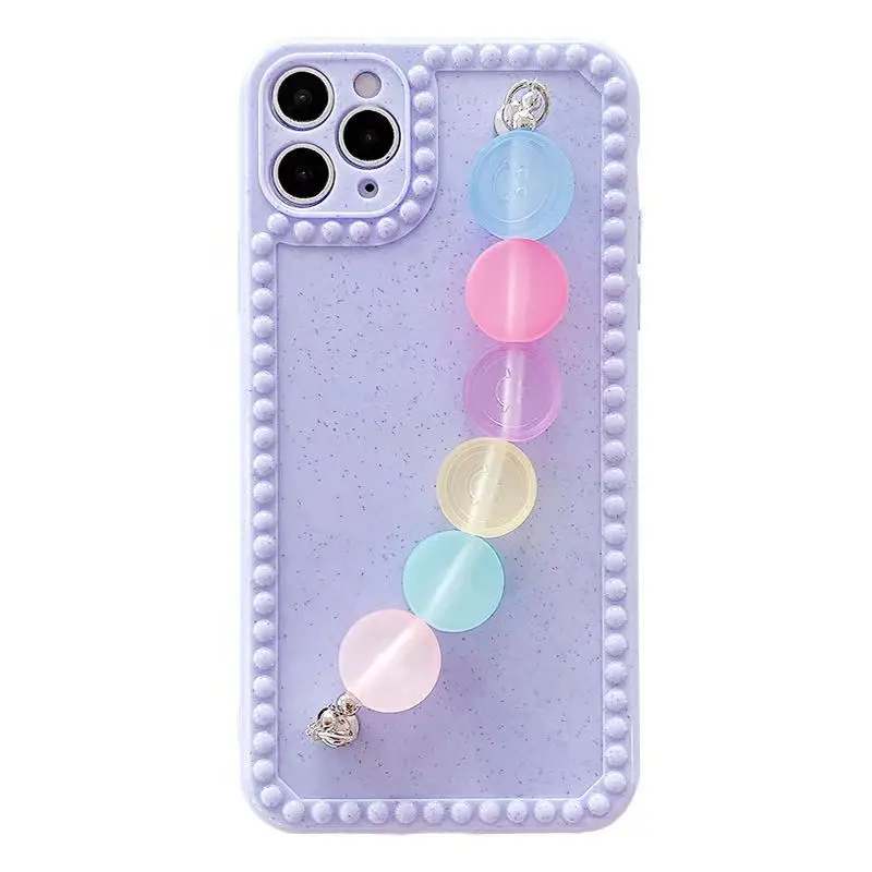 

For iPhone 12 Pro Max 7 8 X 11 Fashion Bracelet Girl Style Cute Phone Cases